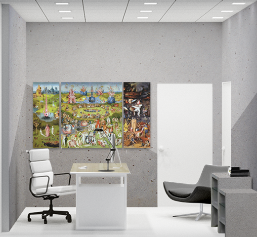 Wewnętrzna przebudowa powierzchni biurowej